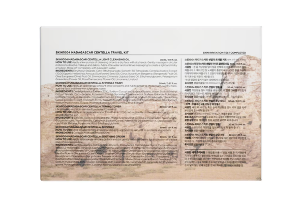 Tratamiento facial hidratante Madagascar Centella